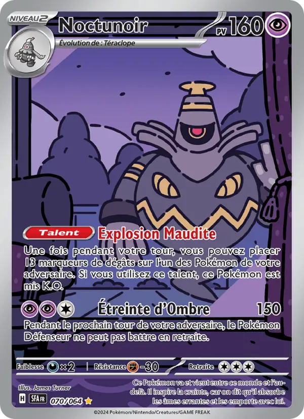 Noctunoir — carte 070 de l’extension Fable Nébuleuse