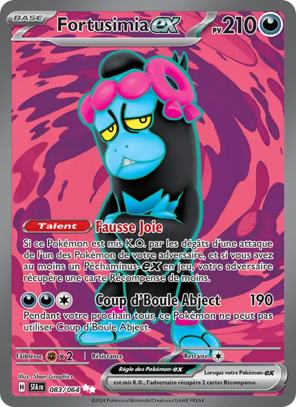 Fortusimia-ex — carte 083 de l’extension Fable Nébuleuse