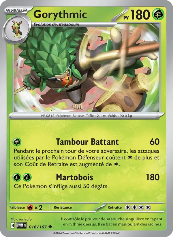 Gorythmic — carte 016 de l’extension Mascarade Crépusculaire