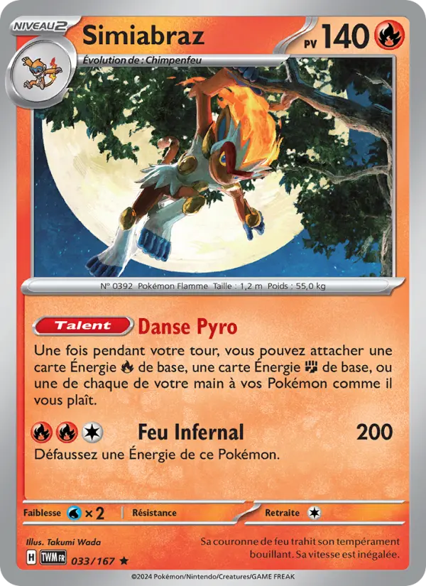 Simiabraz — carte 033 de l’extension Mascarade Crépusculaire