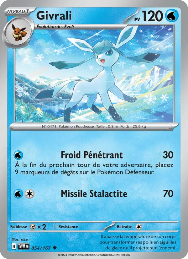 Givrali — carte 054 de l’extension Mascarade Crépusculaire