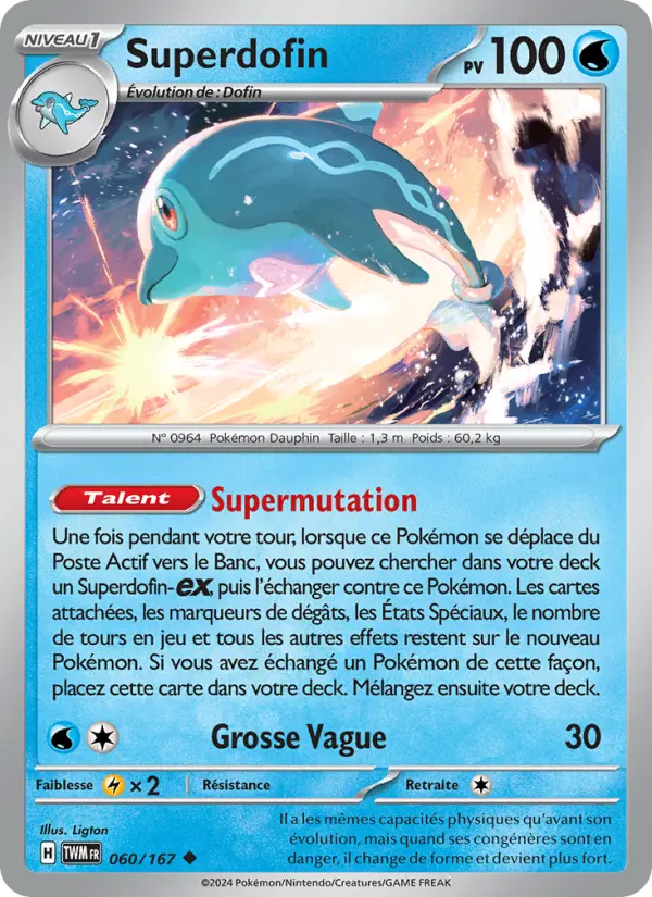 Superdofin — carte 060 de l’extension Mascarade Crépusculaire