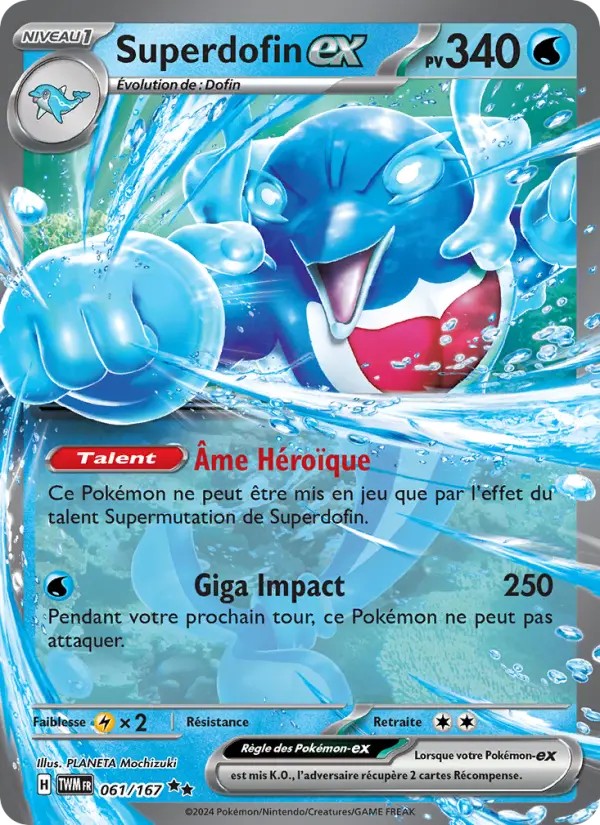 Superdofin-ex — carte 061 de l’extension Mascarade Crépusculaire