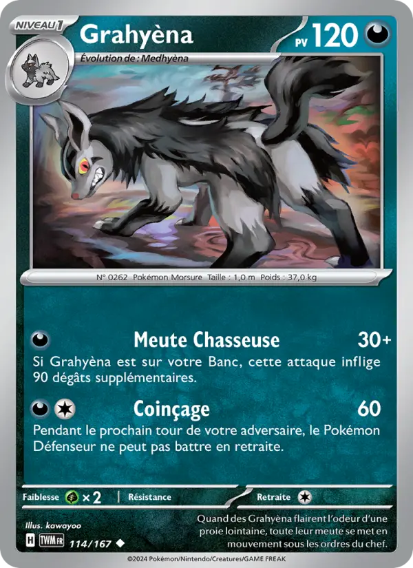 Grahyèna — carte 114 de l’extension Mascarade Crépusculaire