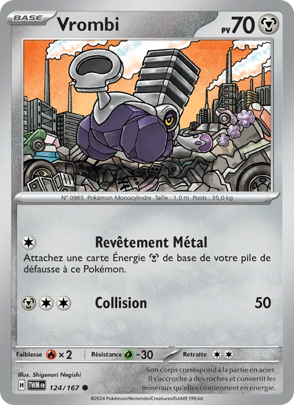 Vrombi — carte 124 de l’extension Mascarade Crépusculaire
