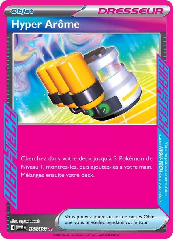 Hyper Arôme — carte 152 de l’extension Mascarade Crépusculaire