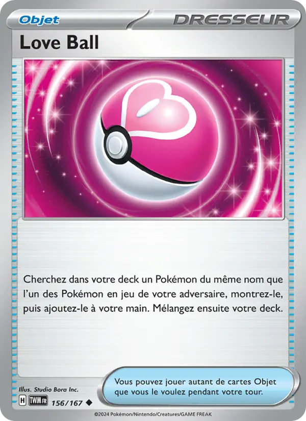 Love Ball — carte 156 de l’extension Mascarade Crépusculaire