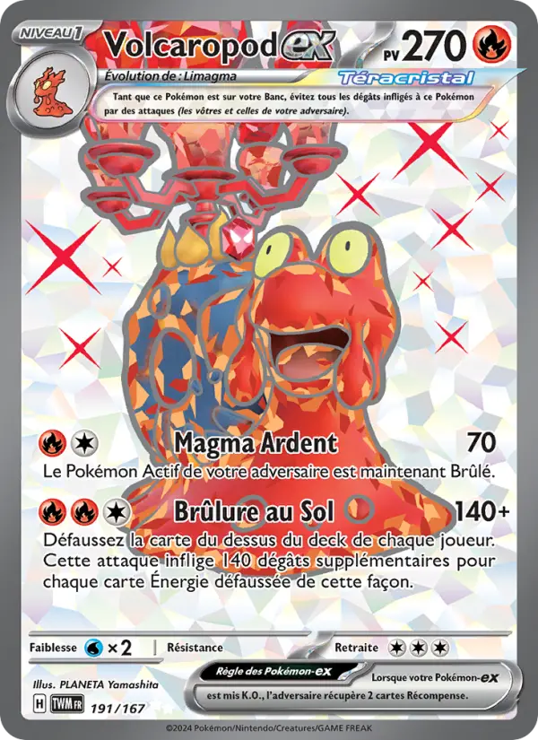 Volcaropod-ex — carte 191 de l’extension Mascarade Crépusculaire