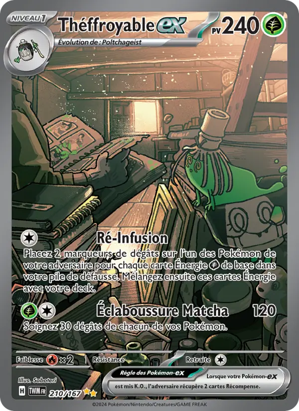 Théffroyable-ex — carte 210 de l’extension Mascarade Crépusculaire