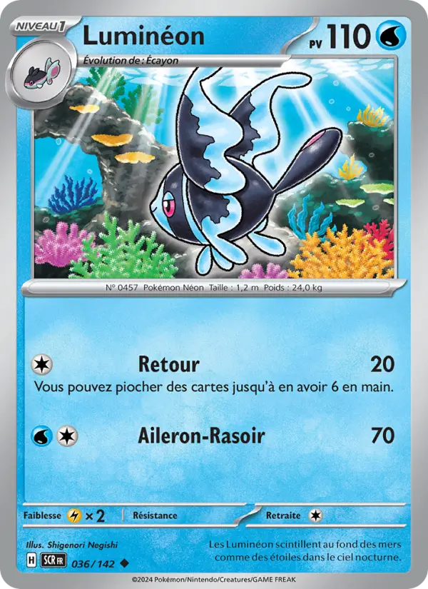 Luminéon — carte 036 de l’extension Couronne Stellaire