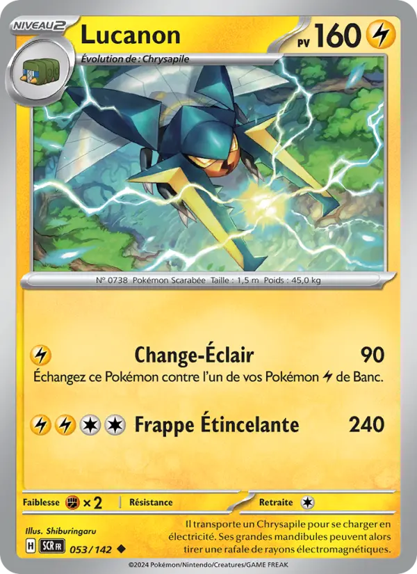 Lucanon — carte 053 de l’extension Couronne Stellaire
