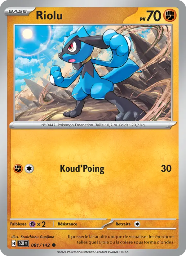 Riolu — carte 081 de l’extension Couronne Stellaire