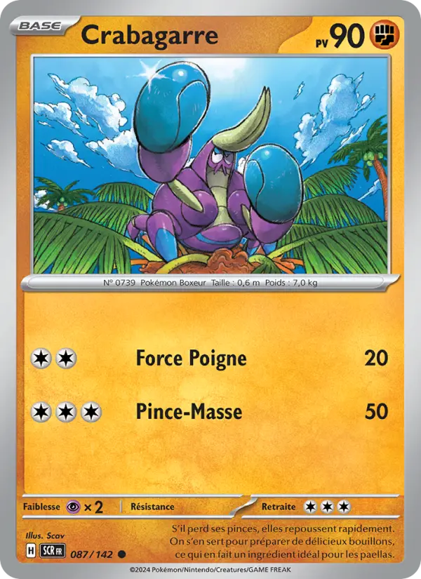 Crabagarre — carte 087 de l’extension Couronne Stellaire