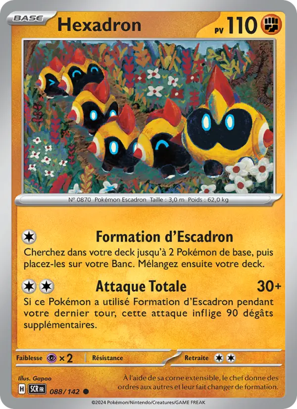 Hexadron — carte 088 de l’extension Couronne Stellaire