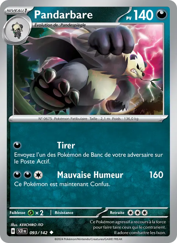 Pandarbare — carte 093 de l’extension Couronne Stellaire