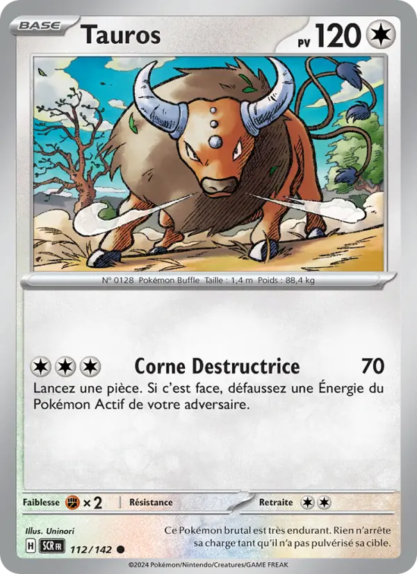 Tauros — carte 112 de l’extension Couronne Stellaire