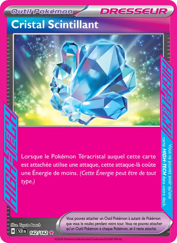 Cristal Scintillant — carte 142 de l’extension Couronne Stellaire