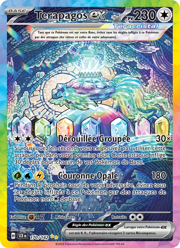 Terapagos-ex — carte 170 de l’extension Couronne Stellaire