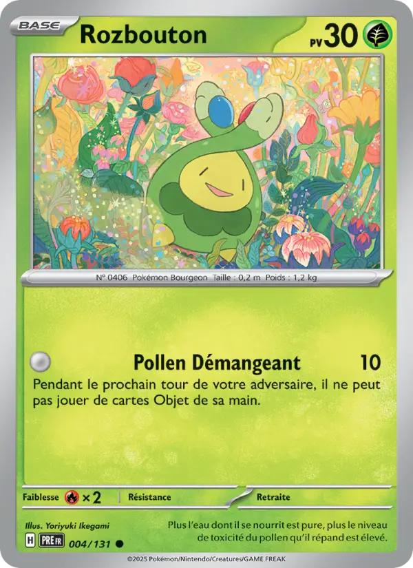 Rozbouton — carte 004 de l’extension Évolutions Prismatiques