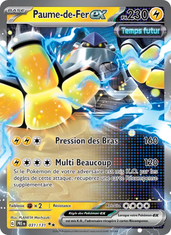 Paume-de-Fer-ex — carte 031 de l’extension Évolutions Prismatiques