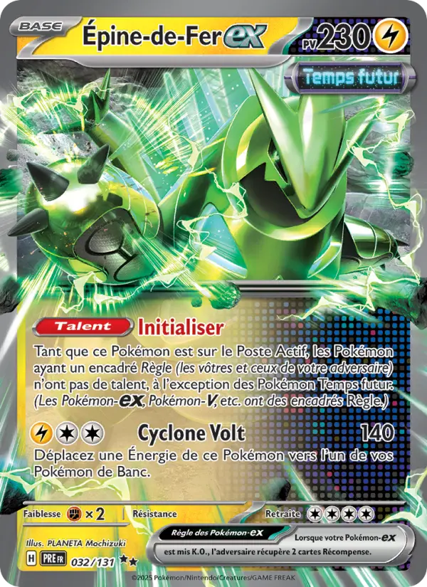 Épine-de-Fer-ex — carte 032 de l’extension Évolutions Prismatiques