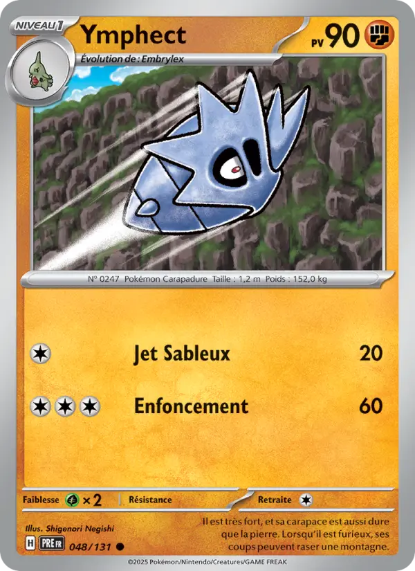 Ymphect — carte 048 de l’extension Évolutions Prismatiques