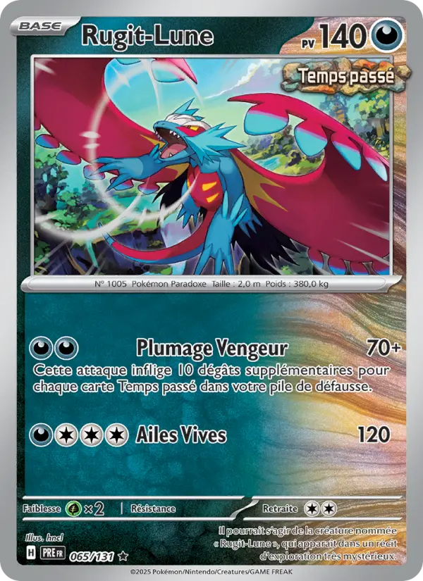 Rugit-Lune — carte 065 de l’extension Évolutions Prismatiques