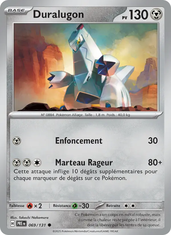 Duralugon — carte 069 de l’extension Évolutions Prismatiques
