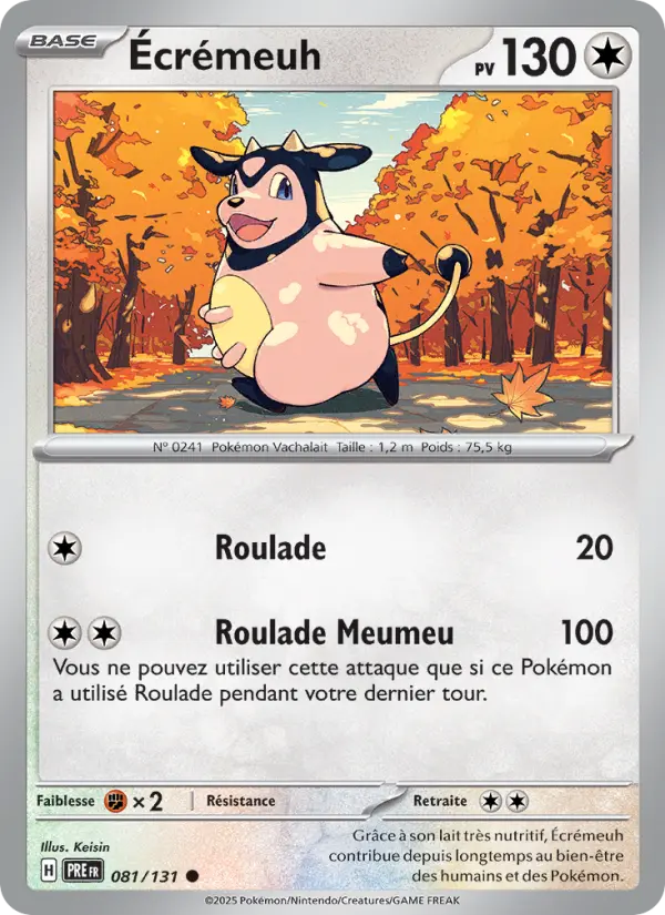 Écrémeuh — carte 081 de l’extension Évolutions Prismatiques