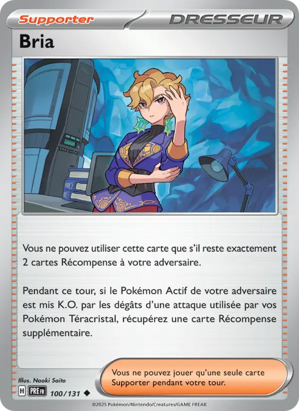 Bria — carte 100 de l’extension Évolutions Prismatiques