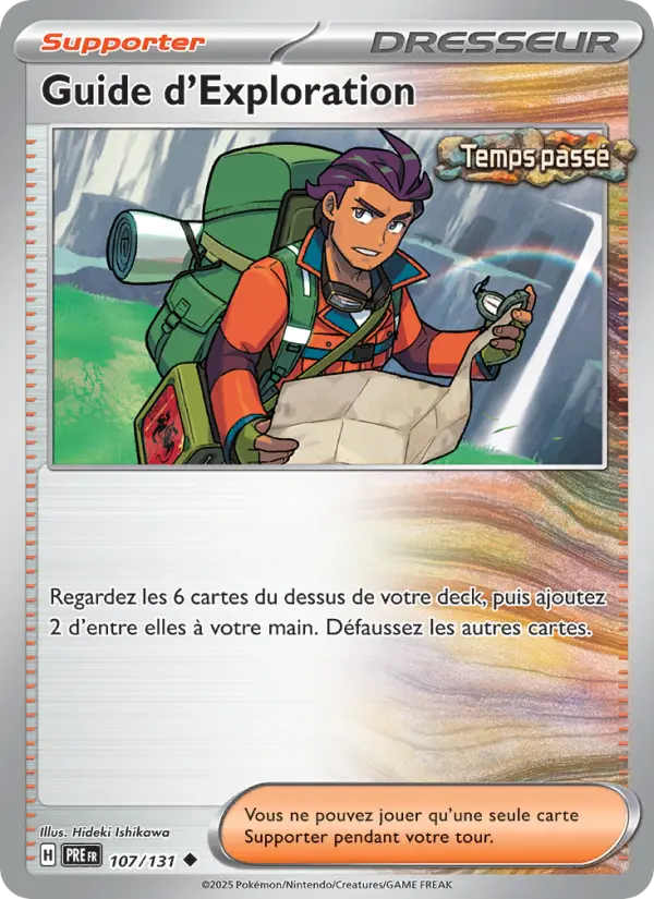 Guide d'Exploration — carte 107 de l’extension Évolutions Prismatiques