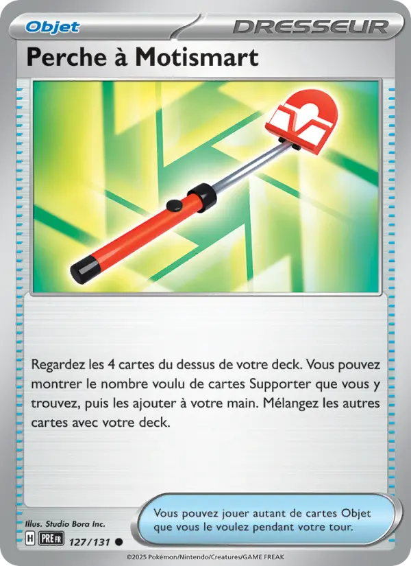 Perche à Motismart — carte 127 de l’extension Évolutions Prismatiques