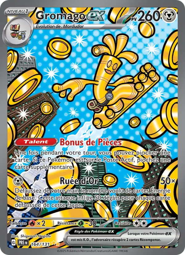 Gromago-ex — carte 164 de l’extension Évolutions Prismatiques