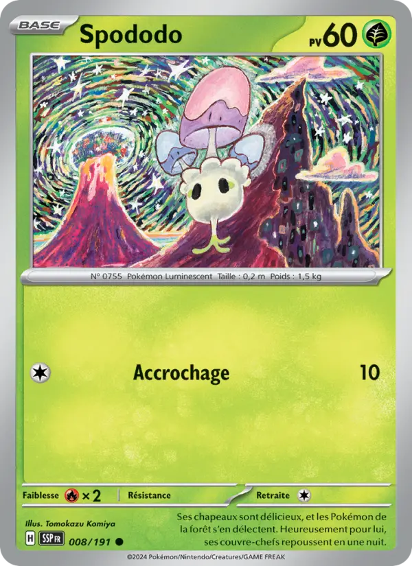 Spododo — carte 008 de l’extension Étincelles Déferlantes