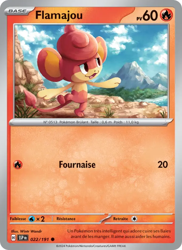 Flamajou — carte 022 de l’extension Étincelles Déferlantes