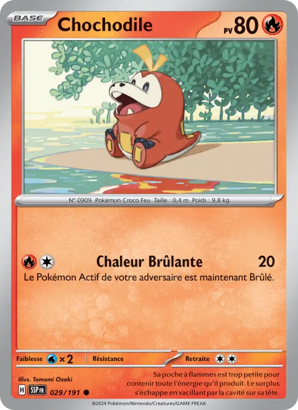 Chochodile — carte 029 de l’extension Étincelles Déferlantes