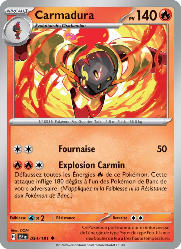 Carmadura — carte 034 de l’extension Étincelles Déferlantes
