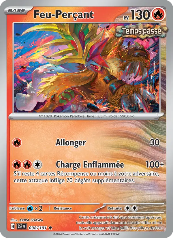 Feu-Perçant — carte 038 de l’extension Étincelles Déferlantes