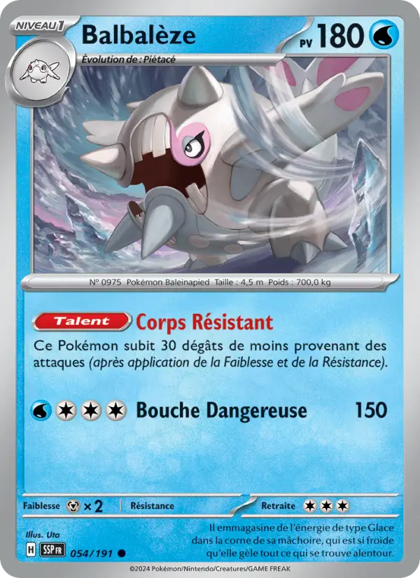 Balbalèze — carte 054 de l’extension Étincelles Déferlantes