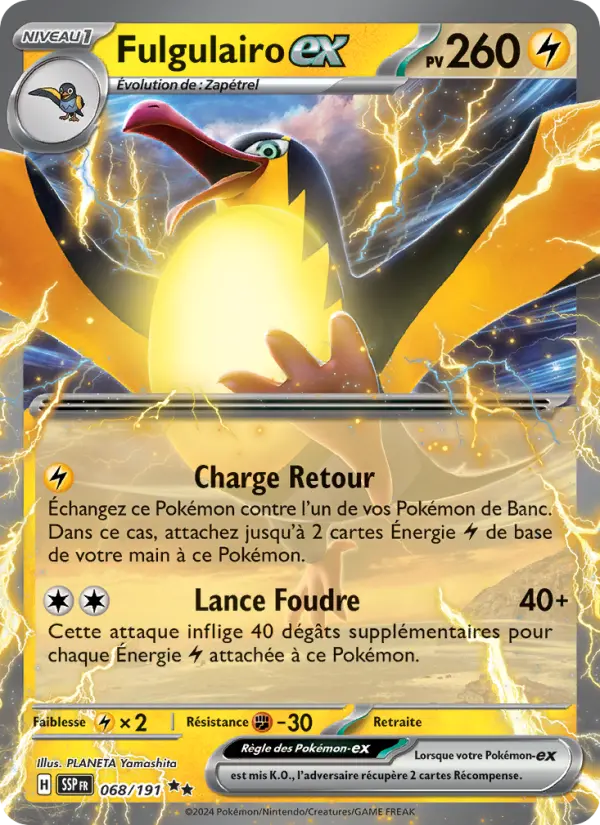 Fulgulairo-ex — carte 068 de l’extension Étincelles Déferlantes