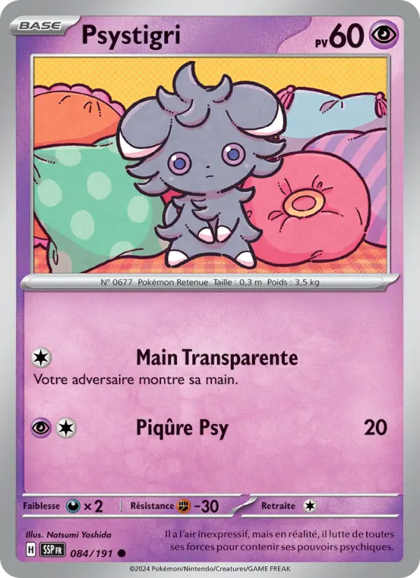 Psystigri — carte 084 de l’extension Étincelles Déferlantes