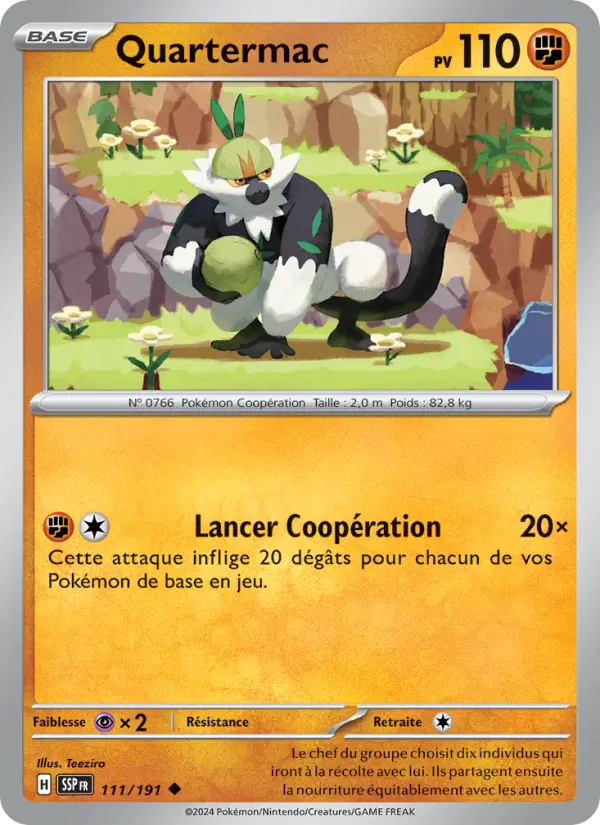 Quartermac — carte 111 de l’extension Étincelles Déferlantes