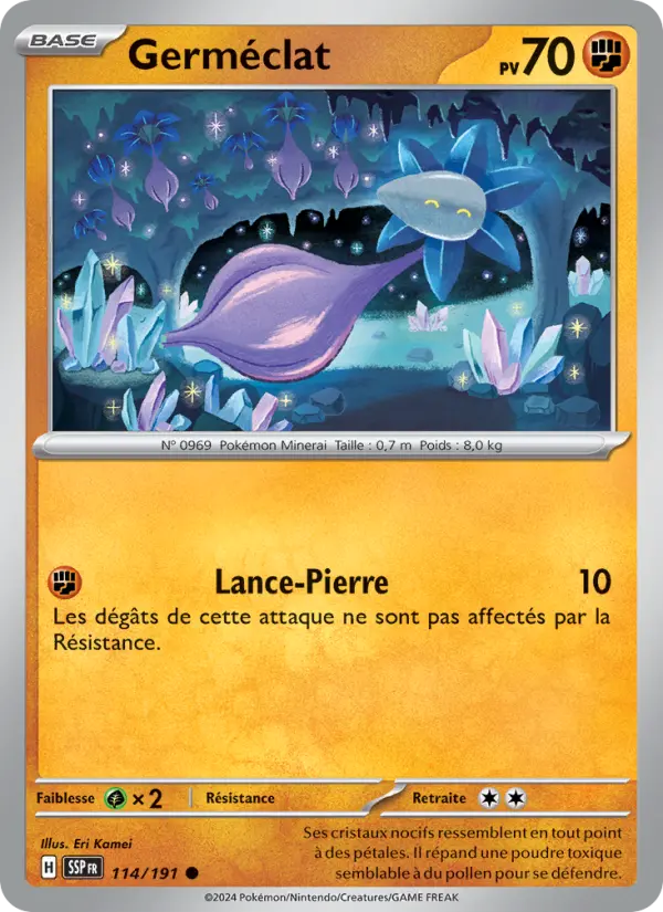 Germéclat — carte 114 de l’extension Étincelles Déferlantes