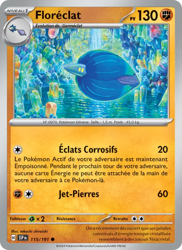 Floréclat — carte 115 de l’extension Étincelles Déferlantes
