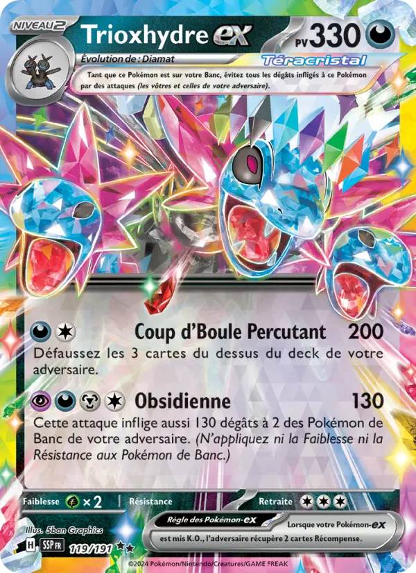 Trioxhydre-ex — carte 119 de l’extension Étincelles Déferlantes