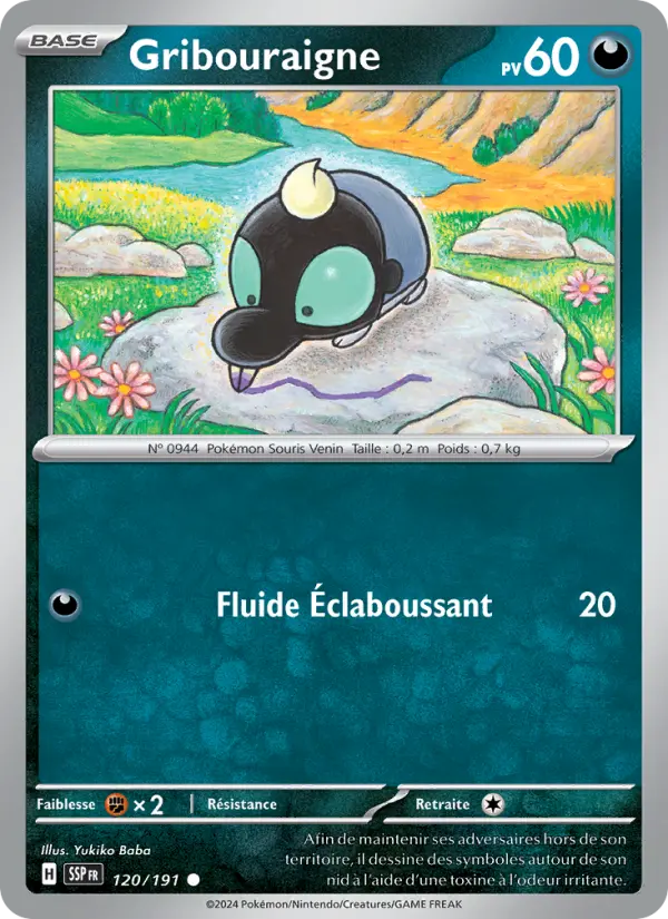Gribouraigne — carte 120 de l’extension Étincelles Déferlantes