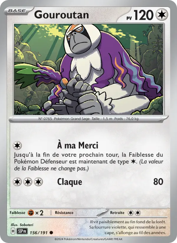Gouroutan — carte 156 de l’extension Étincelles Déferlantes