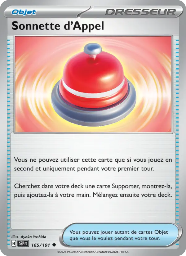 Sonnette d'Appel — carte 165 de l’extension Étincelles Déferlantes