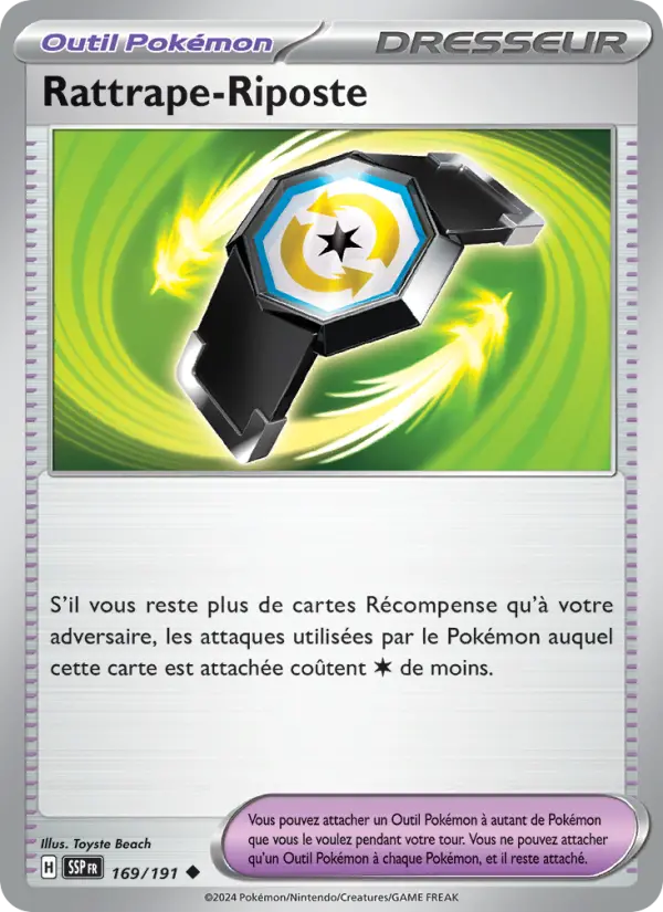 Rattrape-Riposte — carte 169 de l’extension Étincelles Déferlantes