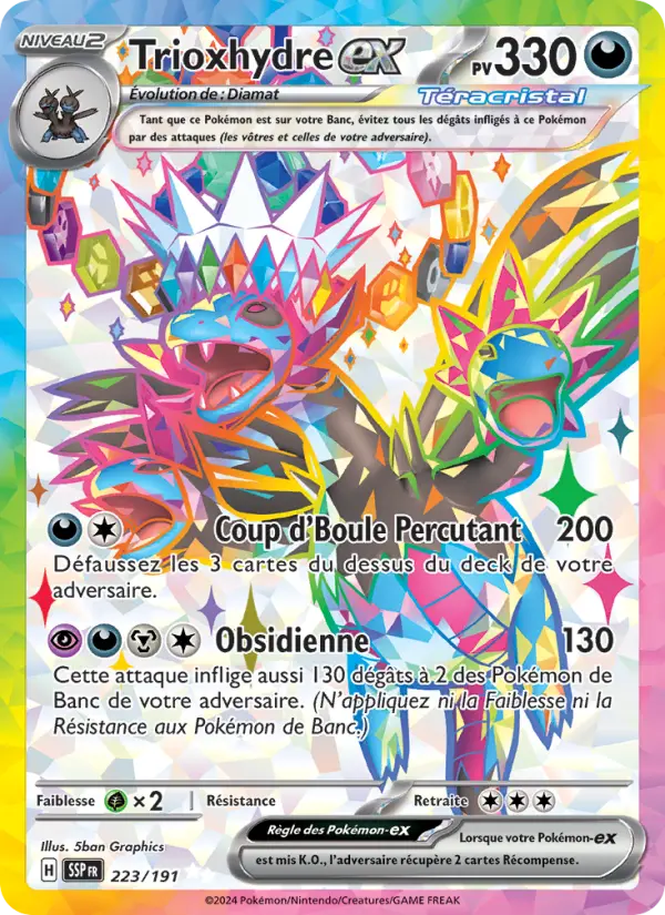 Trioxhydre-ex — carte 223 de l’extension Étincelles Déferlantes